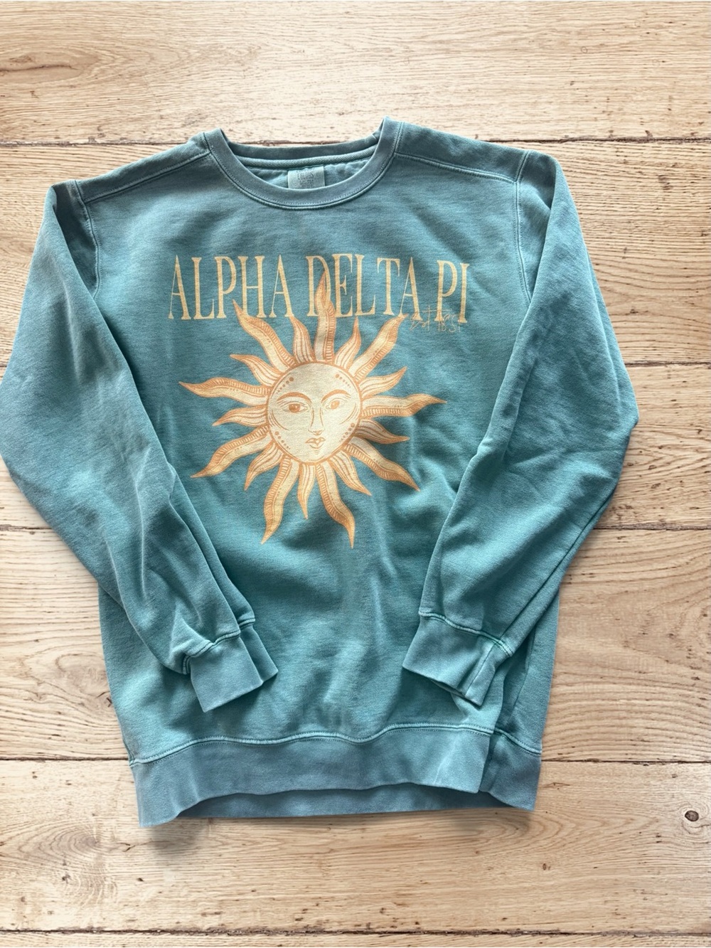 Comfort Colors ALPHA DELTA PI SORORITY  Crewneck Sweater